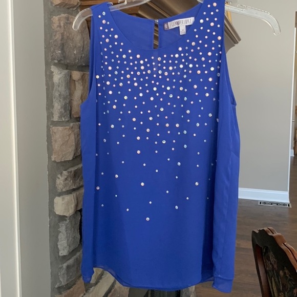 Elle Royal Blue Pencil Skirt Size XS - Picture 11 of 11